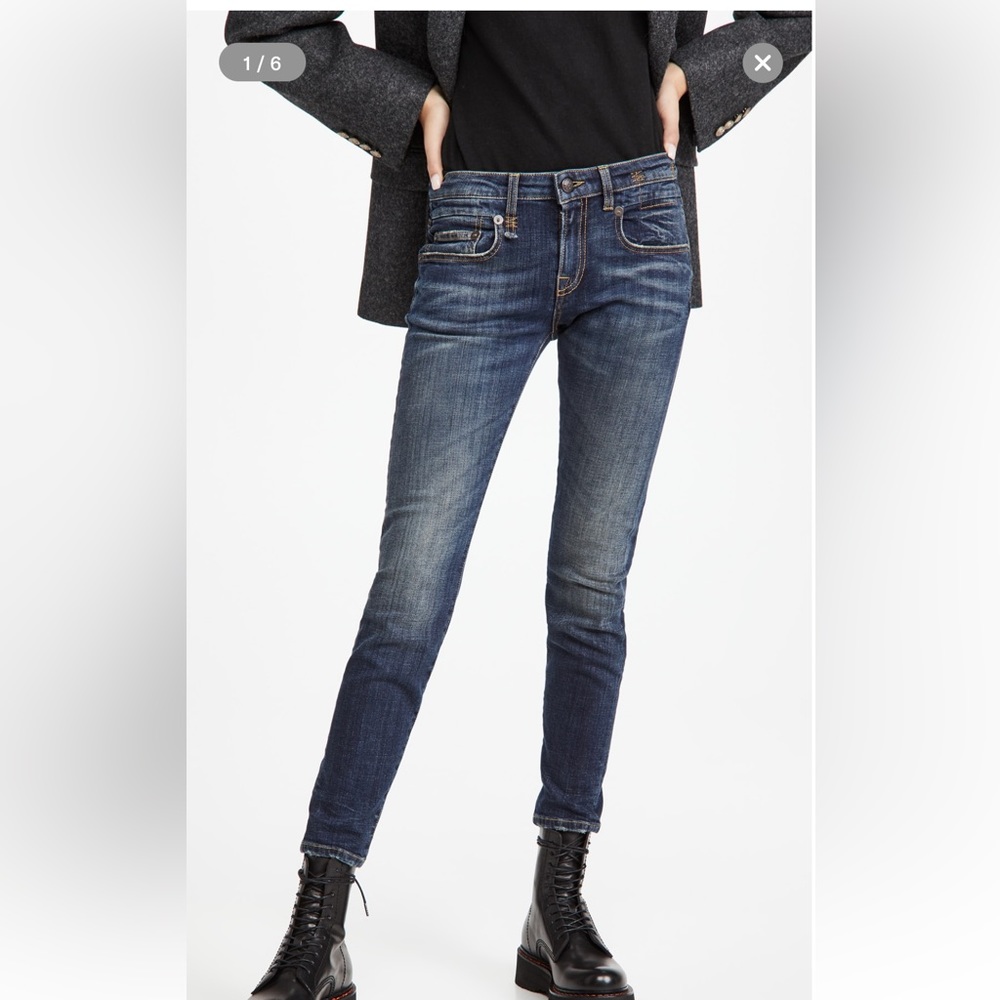 R13 Boy Skinny Jeans